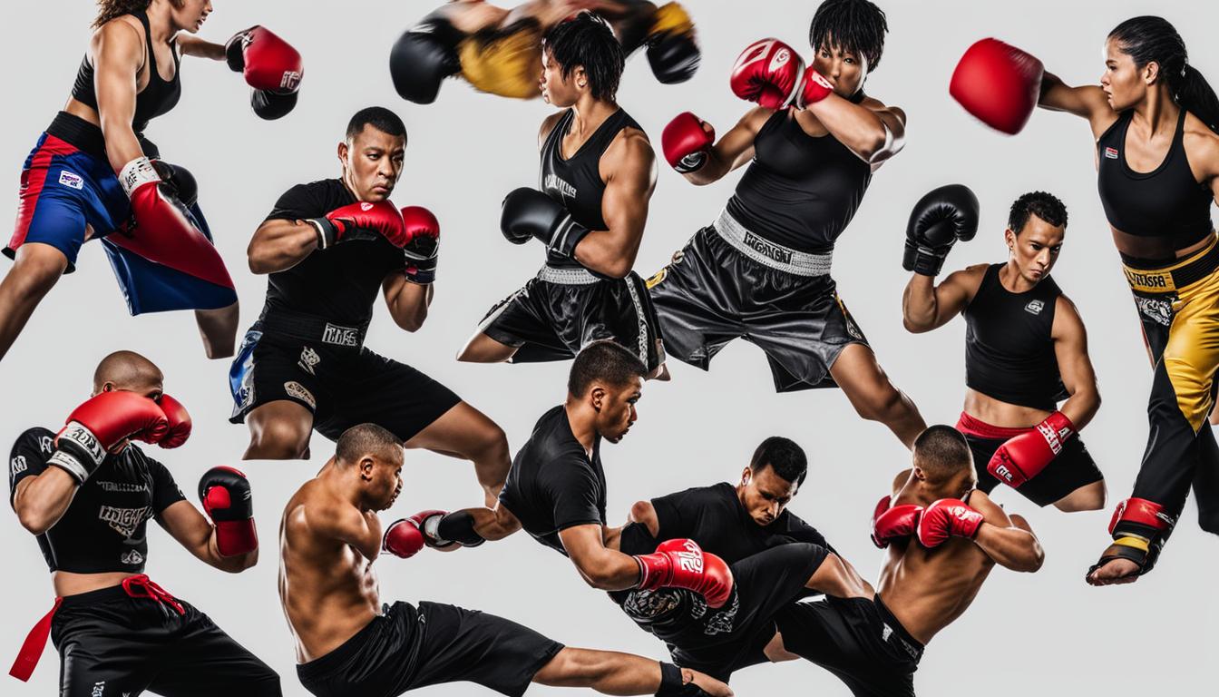 different styles of kickboxing