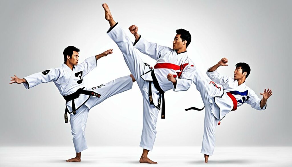 different styles of taekwondo