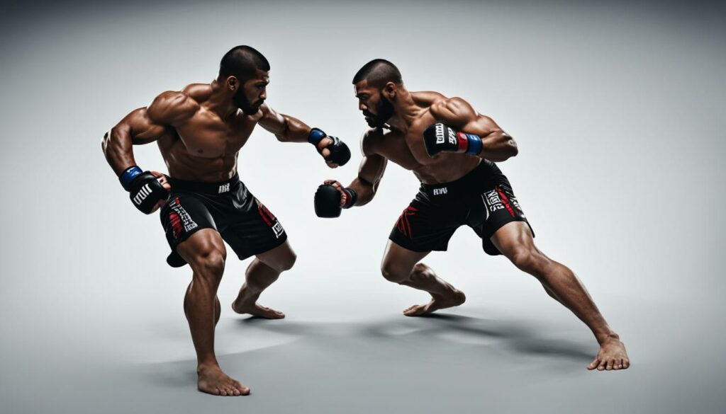 footwork and movement in MMA