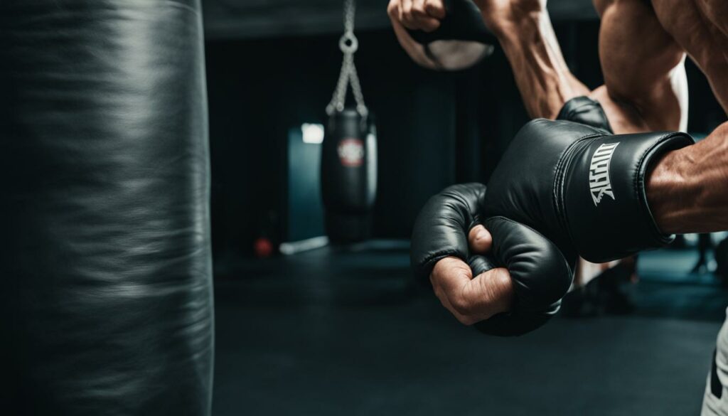 hand conditioning for heavy bag training