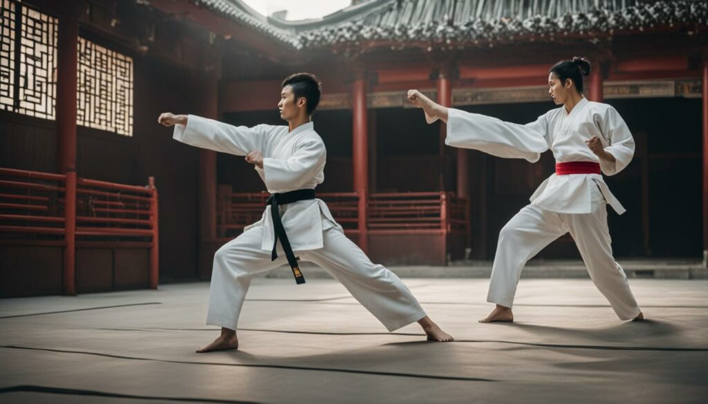 kung fu vs. taekwondo