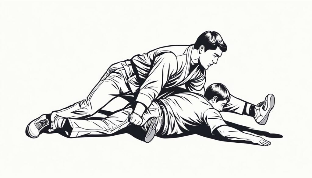 self-defense leg grab techniques